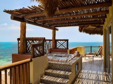 Cancun Luxury Vacation Condo Three Bedrooms on Beach